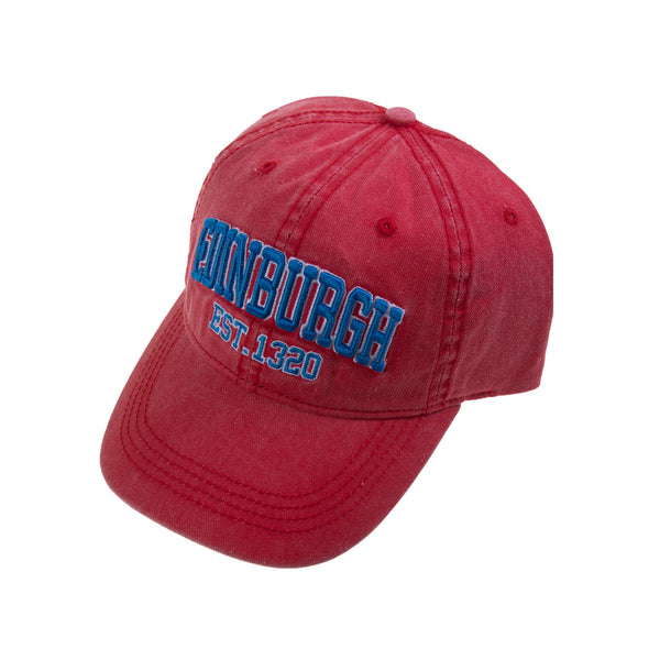 Edinburgh Stonewash Cap Pink