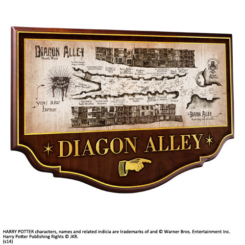 Harry Potter - Diagon Alley Wall Plaque