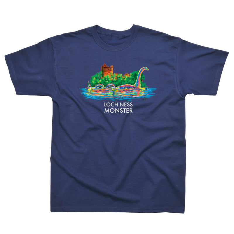 Adults Loch Ness Castle T-Shirt