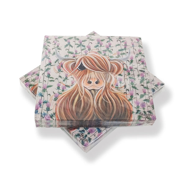 Miss Thistle Paper Napkins (20)