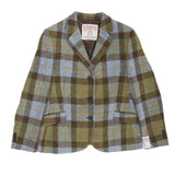 Ladies Rona Harris Tweed Jacket Lovat Check