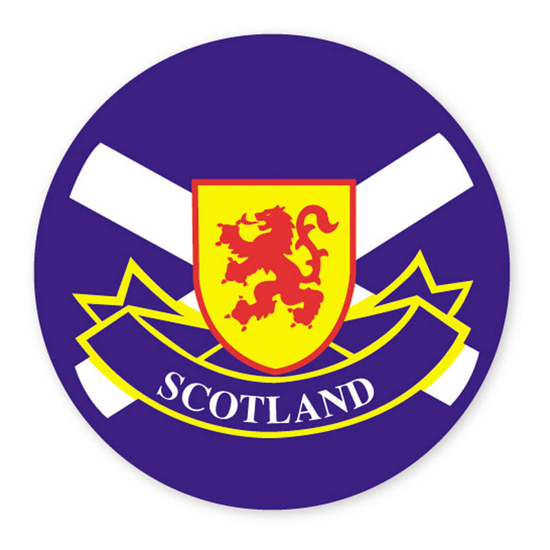 Scotland Saltire Roundal Sticker