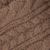 Aran Cable Button Wrap Scarf