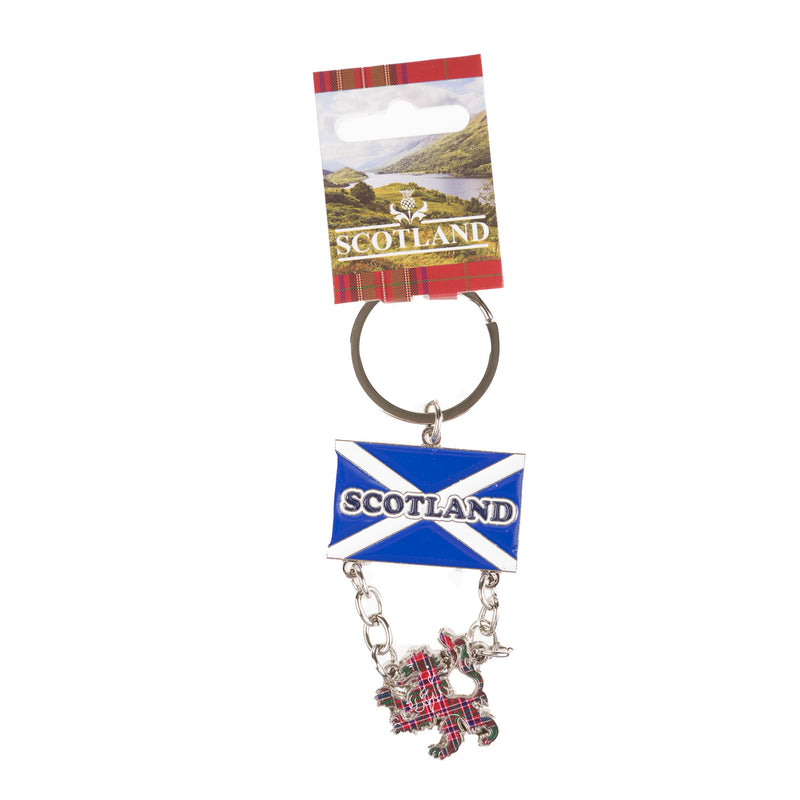 Keyring - Flag/ Lion