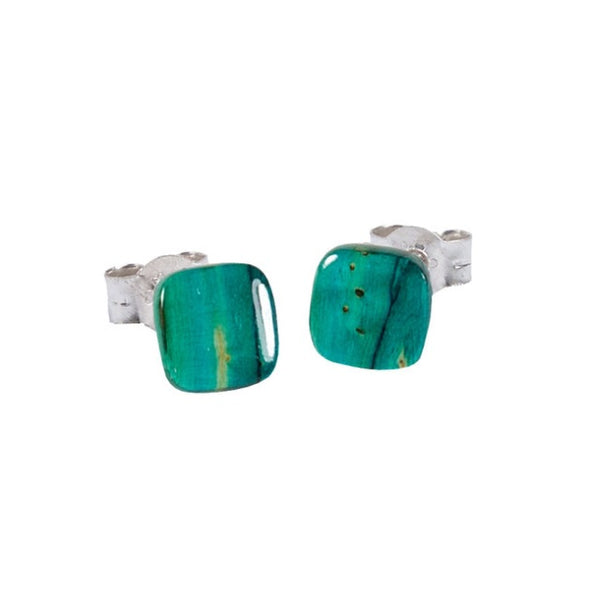 Square Cut Out Stud Earrings