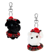 Keeleco Adoptable Westie&Scotty Keyring