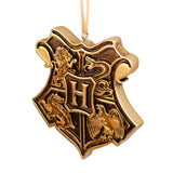 Snitch/Nimbus 2K/Hogwarts Crest Xmas Orn