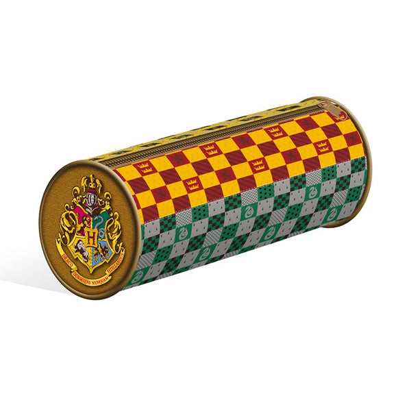 Hp (House Crests) Barrel Pencil Case