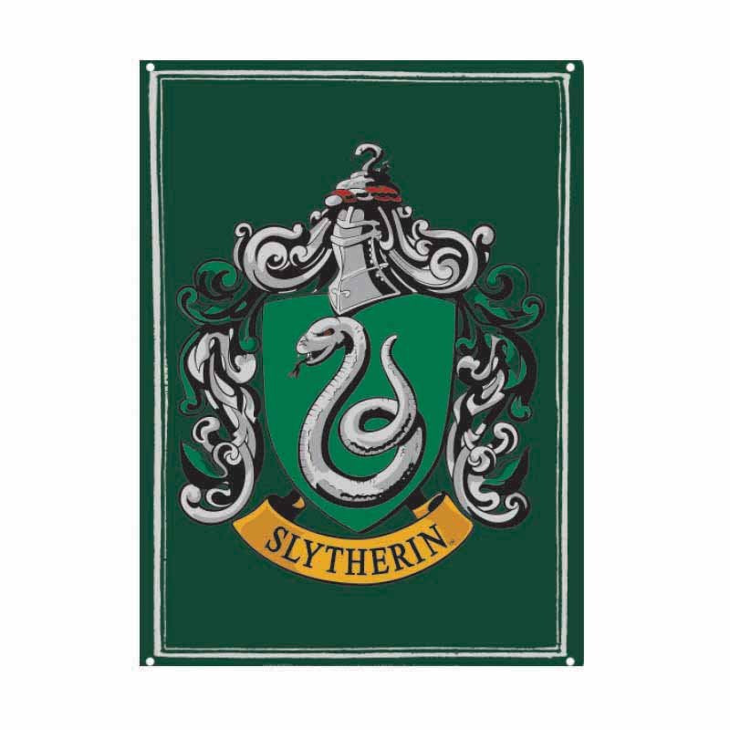 Tin Sign Small - Hp (Slytherin)