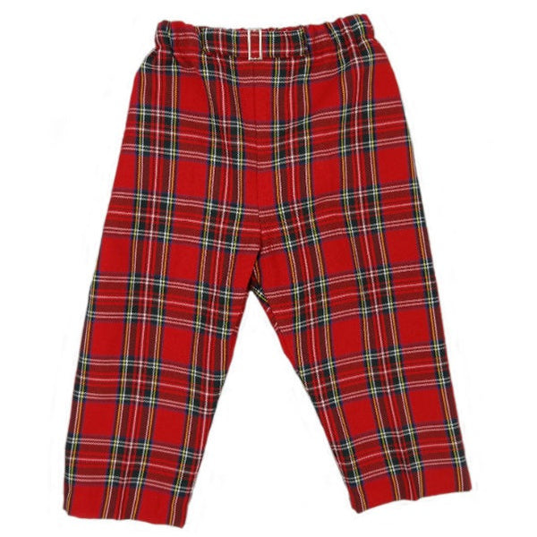 Poly/Viscose Tartan Trousers Stewart Royal