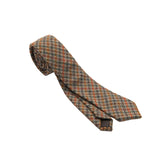 Tweed Tie - Country Houndstooth - Petrol