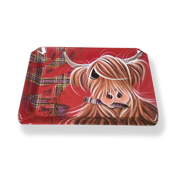 Mcmoo Tartan Paint Snack Tray