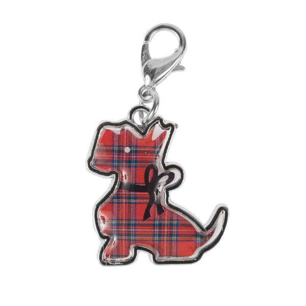 Tartan Scottish Clip On Charm