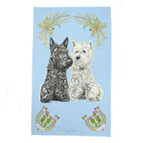 Scottie Dogs Tea Towels