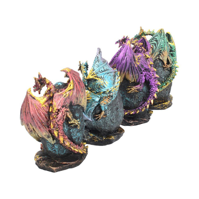 Geode Keepers (Set Of 4) 12Cm