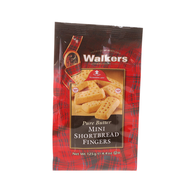 Mini Shortbread Fingers 125G