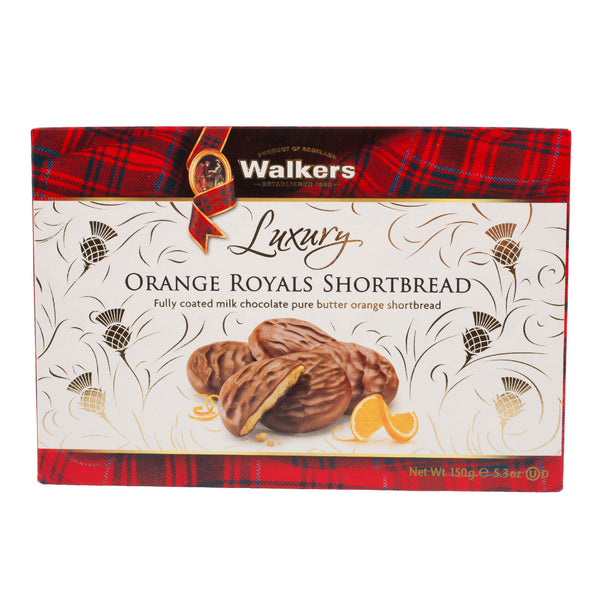 Walkers Luxury Shortbread - Orange -  150G