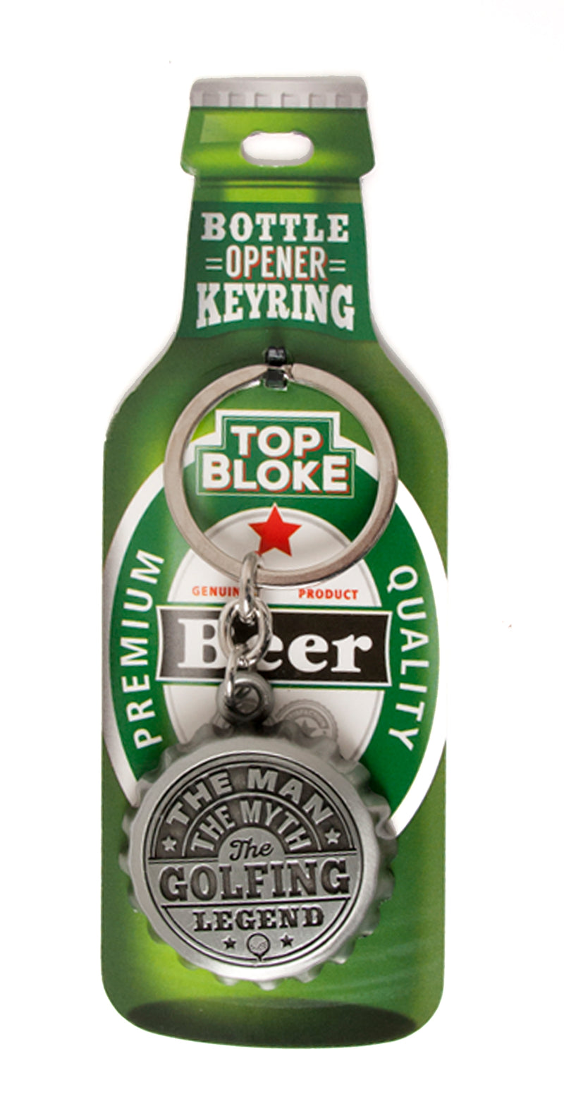Top Bloke Bottle Openers Golfing