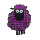 Tartan Sheep Magnet 4 Pk