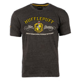 Harry Potter - T-Shirt - Hufflepuff Quidditch Team Grey/Yellow