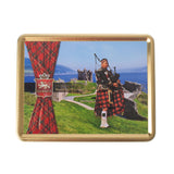 Stewarts Shortbread Tin Loch Ness Piper