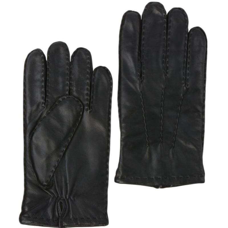 Mens Leather Gloves Black