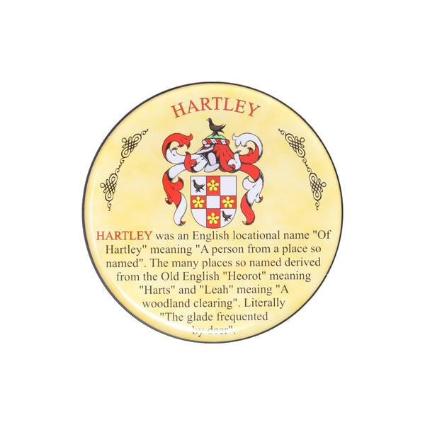 Heraldic Coaster Hartley