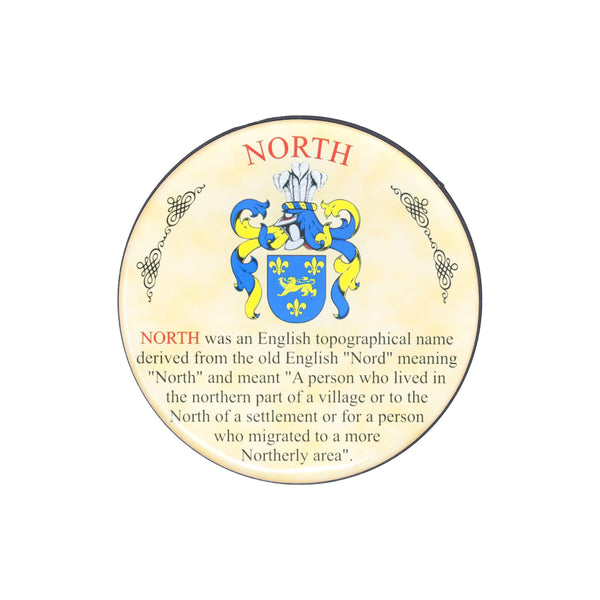 Heraldic Coaster North