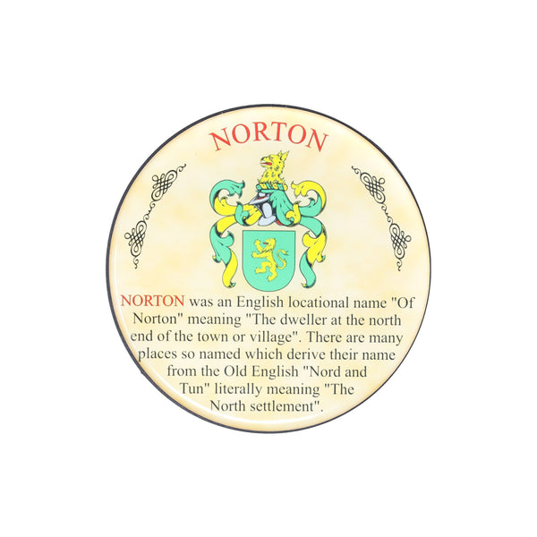 Heraldic Coaster Norton