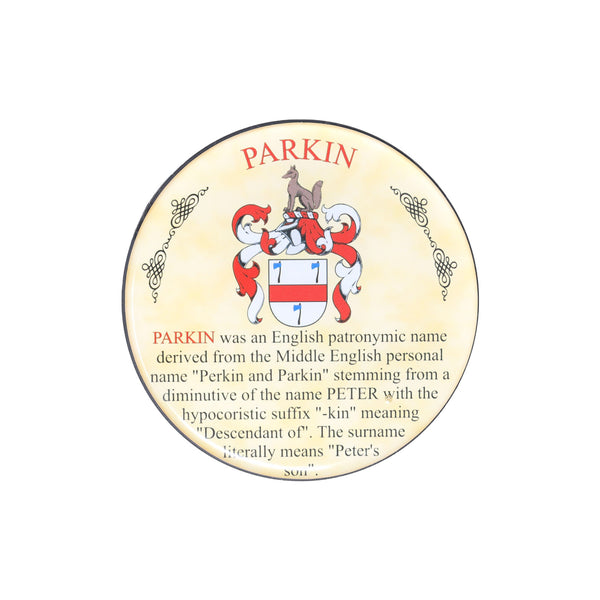 Heraldic Coaster Parkin