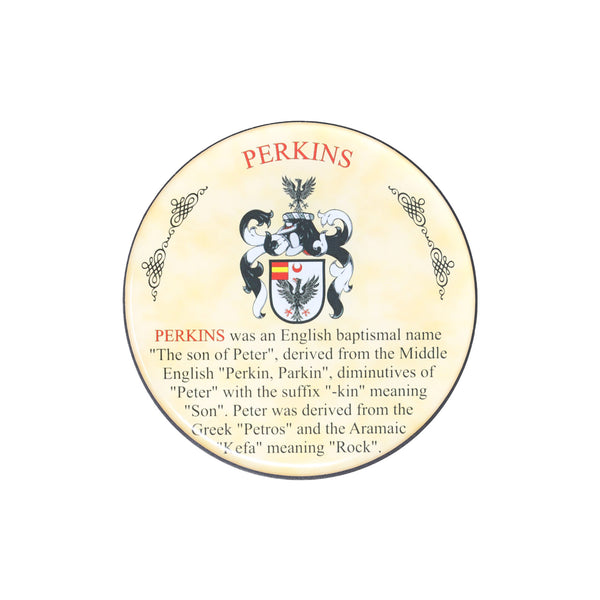 Heraldic Coaster Perkins