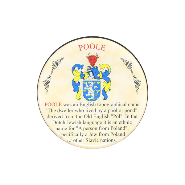 Heraldic Coaster Poole