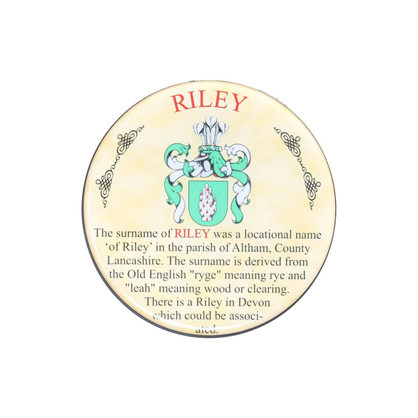 Heraldic Coaster Riley