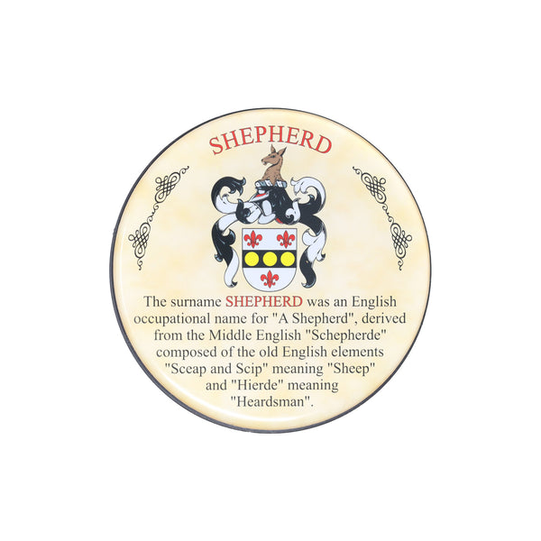 Heraldic Coaster Shepherd