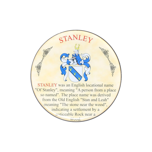 Heraldic Coaster Stanley