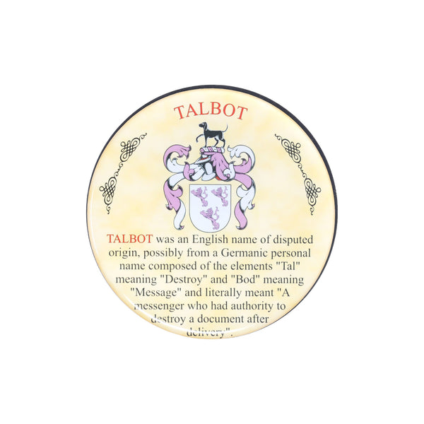 Heraldic Coaster Talbot