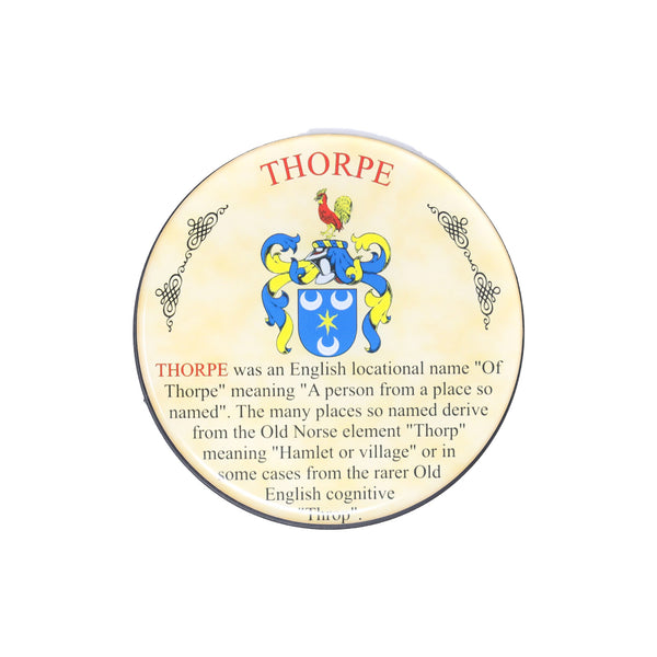 Heraldic Coaster Thorpe