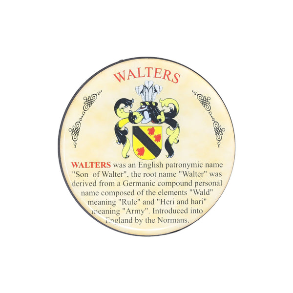 Heraldic Coaster Walters