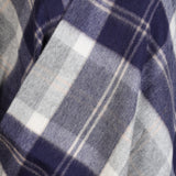 Edinburgh Lambswool Long Tartan Cape Bannockbane Silver