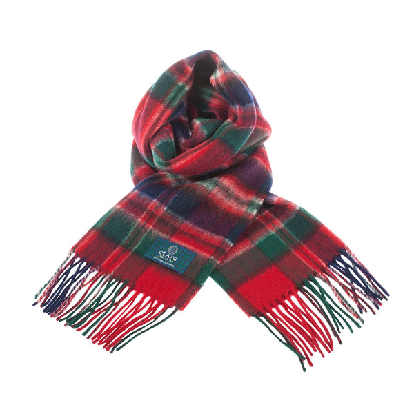 Lambswool Scottish Tartan Clan Scarf Macfarlane Clan