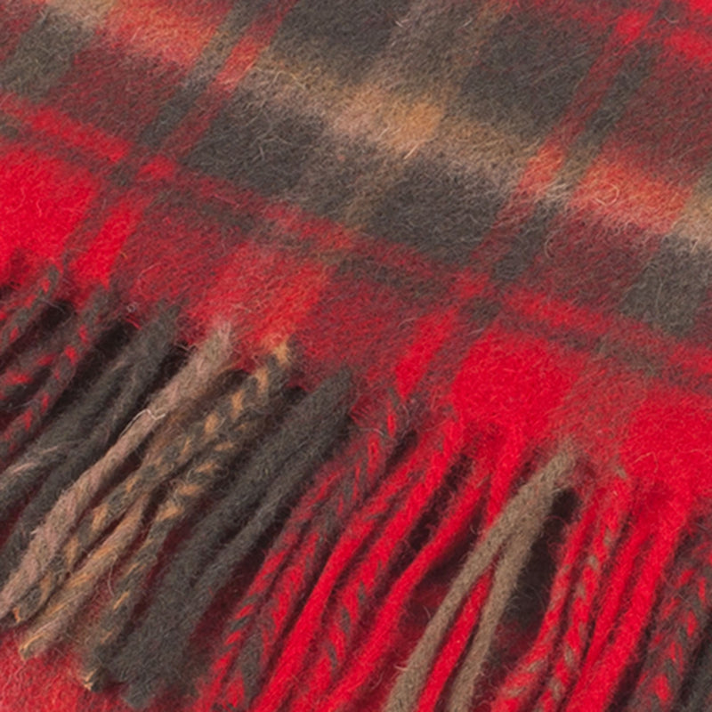 Lambswool Scottish Tartan Clan Scarf Maple Leaf