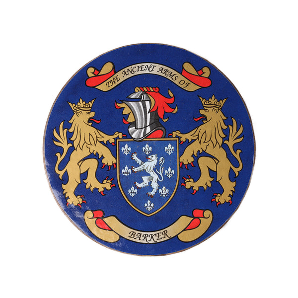 Coat Of Arms Coasters Barker