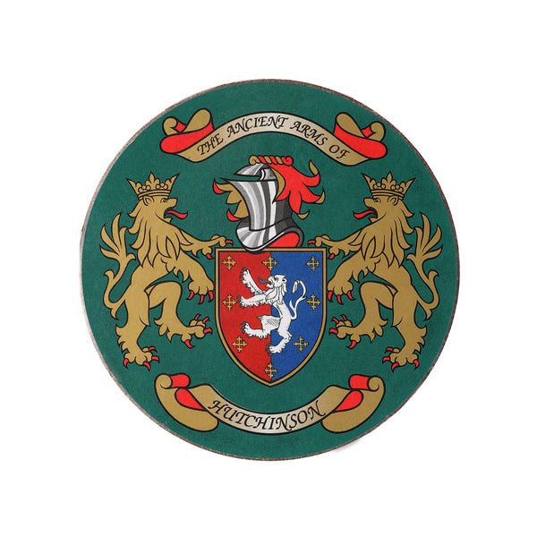 Coat Of Arms Coasters Hutchison