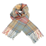 Edinburgh 100% Lambswool Tartan Scarf Buchanan Antique