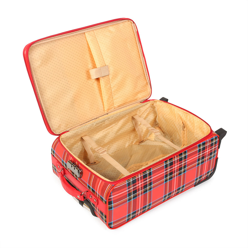 Tartan Luggage Bag