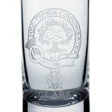 Collins Crystal Clan Shot Glass Clark