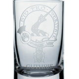 Collins Crystal Clan Shot Glass Guthrie