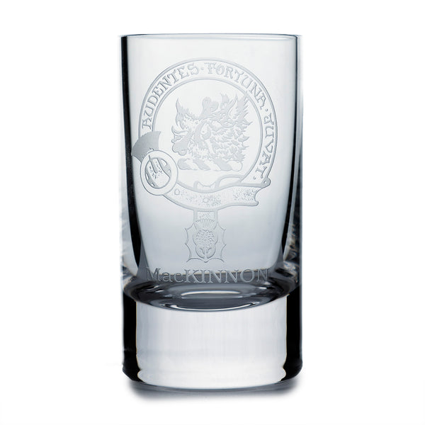 Collins Crystal Clan Shot Glass Mackinnon