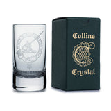 Collins Crystal Clan Shot Glass Macmillan