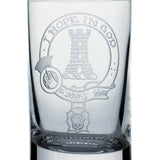 Collins Crystal Clan Shot Glass Macnaughton